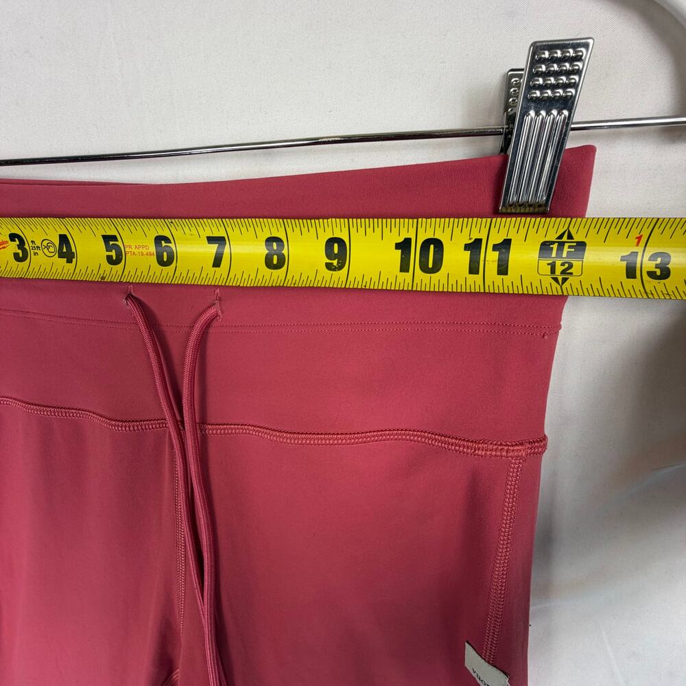 Vuori Daily Legging Red Rose Athletic Gym Tights Size Small $98 - Picture 5 of 6